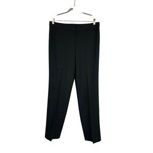 St. John Caviar Womens Black Pants Size 10